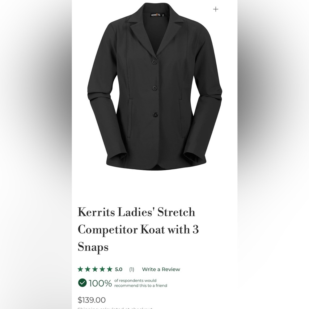 English Riding Coat - Picture 6 of 7